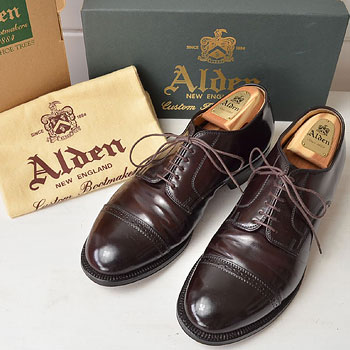 ALDEN｜オールデン 56201 キャップトゥ コードバンシューズ｜買取査定