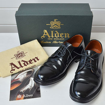 ALDEN｜オールデン 9901 プレーントゥ コードバンシューズ｜買取査定