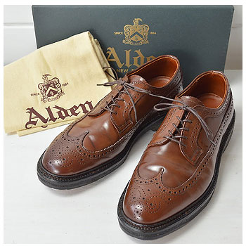 ALDEN｜オールデン97502 ラベロ コードバン ウイングチップ｜買取査定