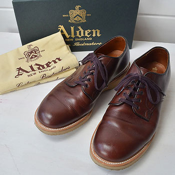 ALDEN｜オールデン 53663 NATORIYA別注 クロムエクセル プレーントゥ｜買取査定