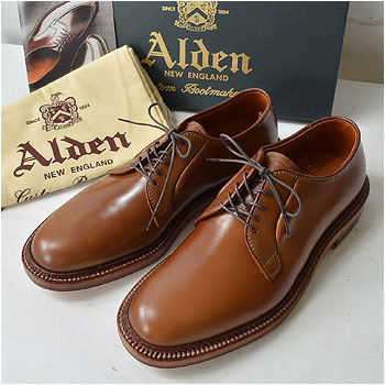 ALDEN｜オールデン 9905ウイスキーコードバン プレーントゥ｜買取査定