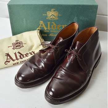 ALDEN｜オールデン BEAMS別注 1339コードバン チャッカブーツ｜買取成立