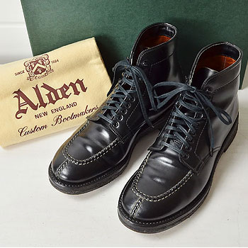 ALDEN｜オールデン 4545H コードバン タンカーブーツ黒7D｜買取成立