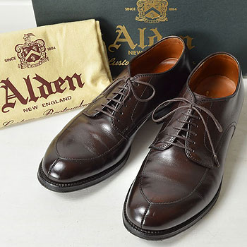 ALDEN｜オールデン anatomica別注 Vチップシューズ｜買取成立