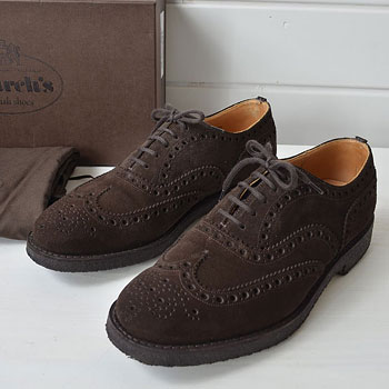 チャーチ｜Church's FAIRFIELD81 ウイングチップ シューズ｜美品 ｜買取査定