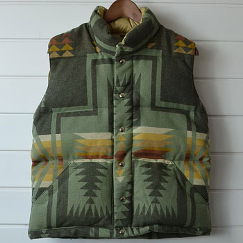 クレセントダウンワークス｜HARDIND PENDLETON ダウンベストS ｜買取査定