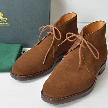 クロケット＆ジョーンズ｜Crockett & Jones CHERTSEY3チャッカブーツ｜買取査定