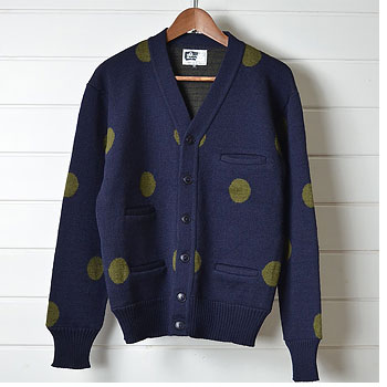 ENGINEERED GARMENTS｜ポルカドット カーディガン｜買取査定