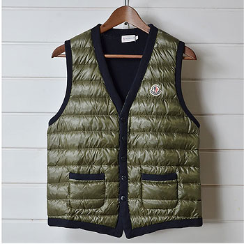 モンクレール｜MONCLER ニット切り替えダウンベスト｜買取査定