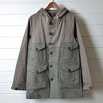 Nigel Cabourn CAMERAMAN JACKET HARRIS TWEED MACKINTOSH/ナイジェルケーボン カメラマンジャケット ハリスツイード マッキントッシュクロス