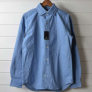 Nigel Cabourn BRITISH OFFICERS SHIRT OX/ナイジェルケーボン ブリティッシュ オフィサーズ シャツ オックスフォード