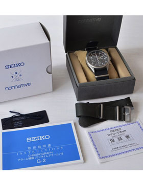 ノンネイティブ｜nonnative seiko chronograph watch｜美品 ｜買取査定