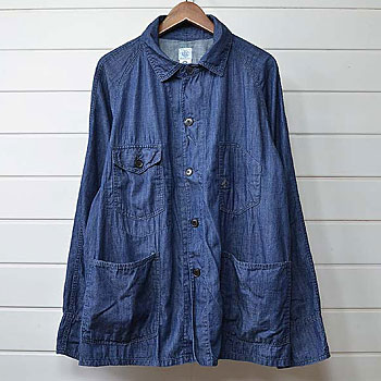 	
POST OVERALLS engineer's vest 5 oz denim／ポストオーバーオールズエンジニアーズジャケット