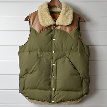 ロッキーマウンテン｜CHRISTY VEST クリスティダウンベスト カーキ｜買取査定