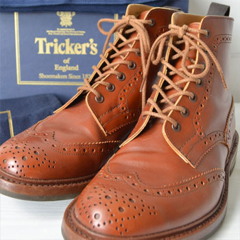 トリッカーズ｜Tricker's MALTON カントリーブーツ｜美品 ｜買取査定
