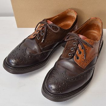 トリッカーズ｜Tricker's ネペンテス別注 マルチトーンウイングチップ ｜買取査定