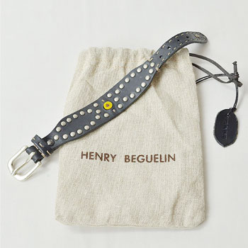 HENRY BEGUELIN エンリーベグリン レザーブレスレット｜買取査定